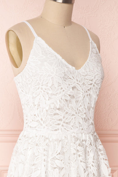 Bindi Cloud White Lace A-Line Summer Dress | Boutique 1861 4