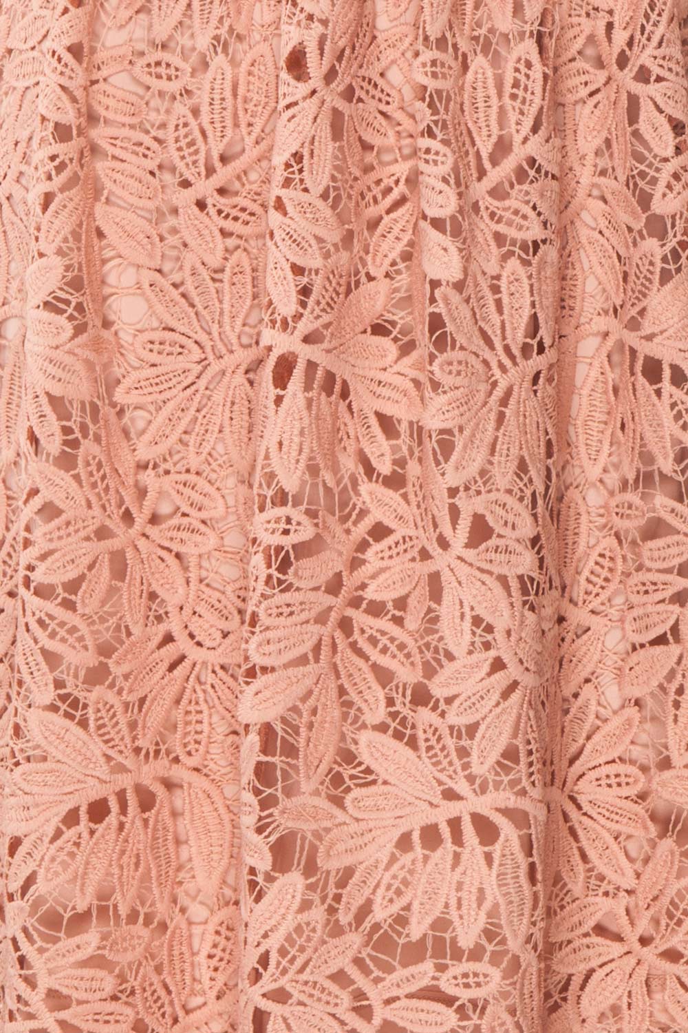 Bindi Petal Dusty Pink Lace A-Line Summer Dress | Boutique 1861 9