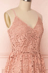 Bindi Petal Dusty Pink Lace A-Line Summer Dress | Boutique 1861 4