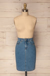 Bochnia Light Blue Jean Pencil Skirt | La Petite Garçonne