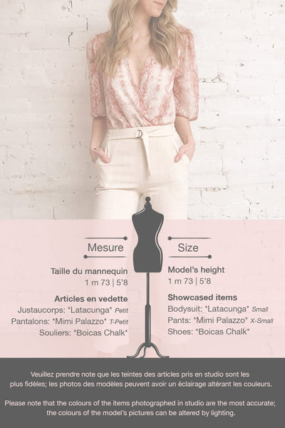 Latacunga Pink Snake Print Bodysuit | La petite garçonne template