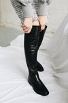 Honoré Black Leather Over-the-Knee Boots | La Petite Garçonne Chpt.2 2