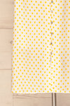 Bratsk White Buttoned Skirt w/ Polka Dots | La petite garçonne bottom