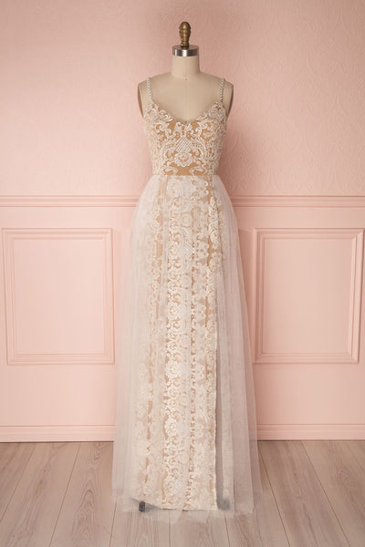 Brina | Beige Bridal Dress