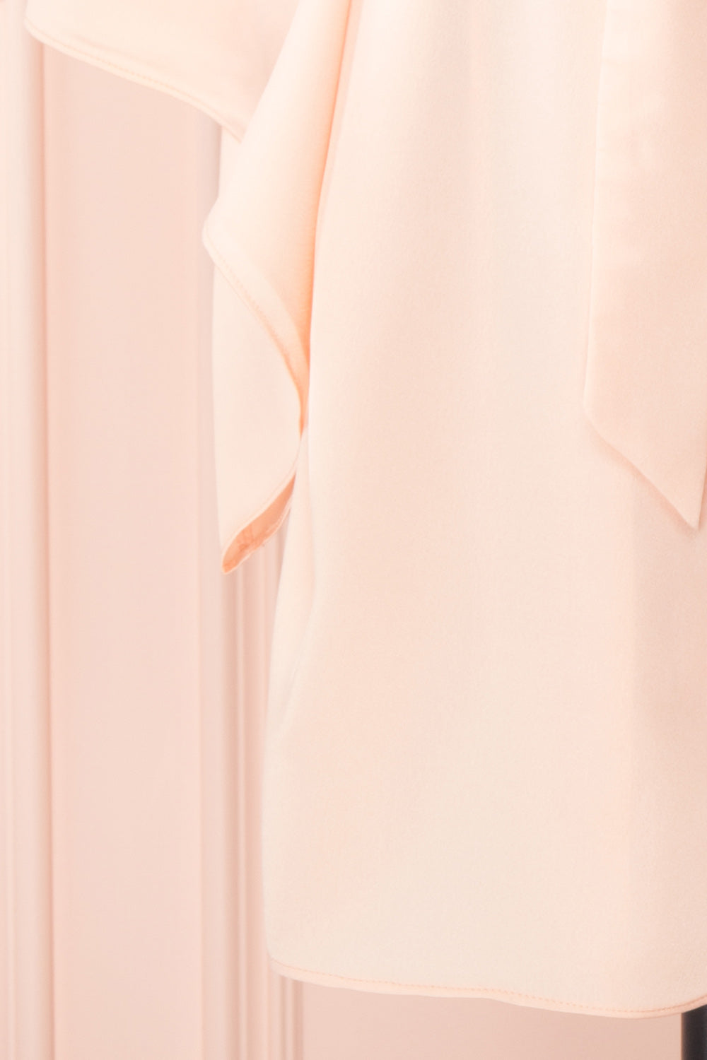 Bryna Blush Pink Satin Kimono | Boudoir 1861 bottom
