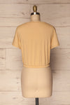 Buk Jaune Yellow Cropped T-Shirt w Elastic Waist | La Petite Garçonne 5