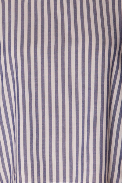 Bustelo Blue & White Striped Loose T-Shirt | La Petite Garçonne 8
