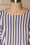 Bustelo Blue & White Striped Loose T-Shirt | La Petite Garçonne 3