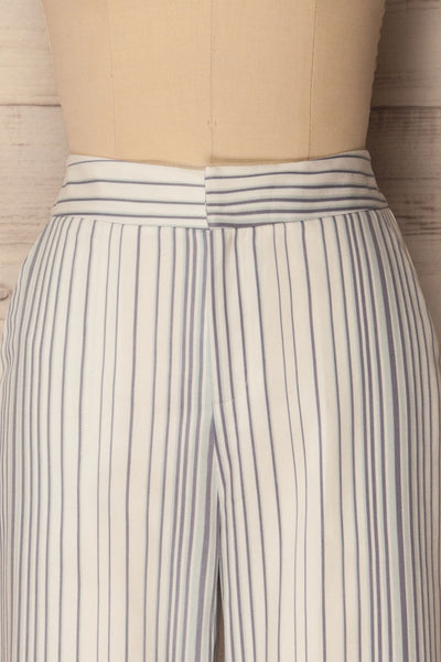Byklo White, Blue & Lilac Striped Straight Pants | La Petite Garçonne 3