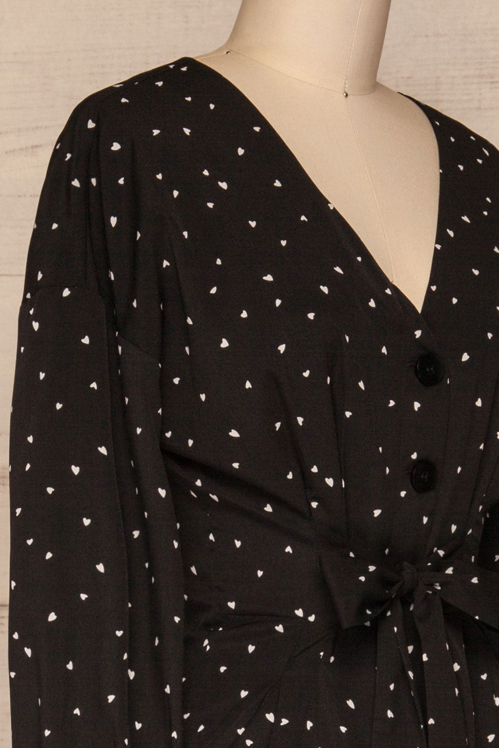 Cachapata Black & White Patterned Jumpsuit | La Petite Garçonne