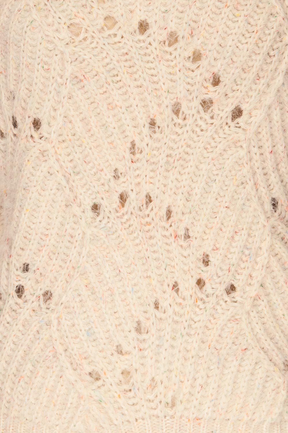 Cachipirca Mock Neck Knit Sweater | La petite garçonne fabric 