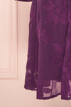 Cadha Purple | Robe Florale Mauve