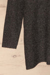 Cadix Black Long Sleeve Knitted Dress | La petite garçonne bottom