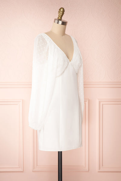 Callirhoe White Dress | Robe Blanche | Boutique 1861 side view
