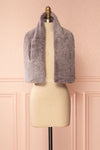 Calor Gris Grey Faux-Fur Stole | Boutique 1861 6