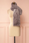 Calor Gris Grey Faux-Fur Stole | Boutique 1861 4