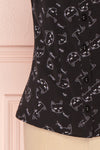 Camély Black & White Cat Pattern Blouse | Boutique 1861 8
