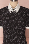 Camély Black & White Cat Pattern Blouse | Boutique 1861 2