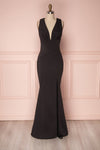 Camila Night Black Mermaid Gown | Boudoir 1861 front view
