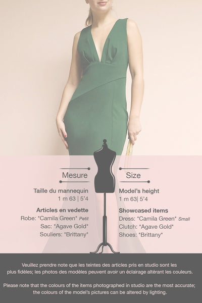 Camila Green Fitted Mermaid Gown | Boudoir 1861 template