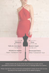 Canalaurco Red Halter Dress w/ Back Slit | La petite garçonne template