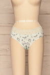 Capadino Mint Floral Seamless Underwear | La petite garçonne front view