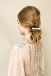 Caranna Douceur - Hair elastic with pale pink bow 2
