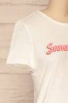 Caranqui "Summertime" White T-Shirt | La Petite Garçonne 4