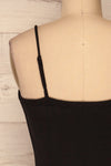 Carlisle Black Party Dress | Robe Noire | La Petite Garçonne back close-up