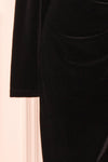 Cartagena Black Velvet Long Sleeve Dress | Boutique 1861 sleeve