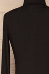 Castlereagh Black Long Sleeved Turtleneck Top | La Petite Garçonne back close up