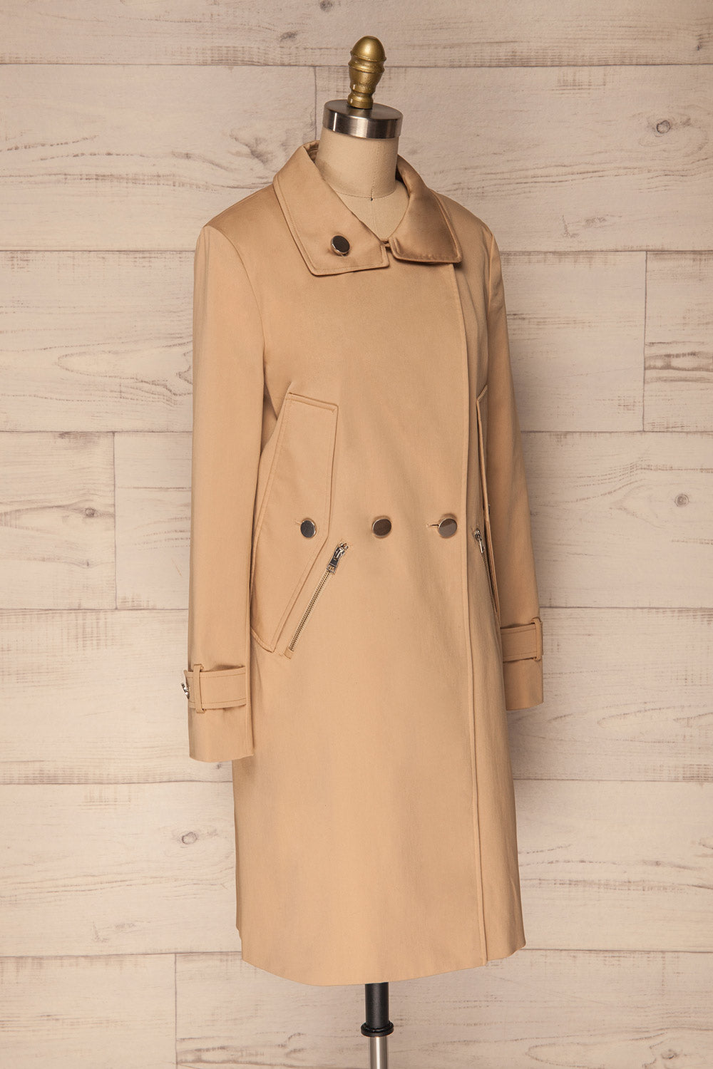 Chainca | Beige Trench Coat