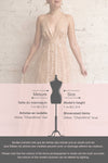 Chandrima Beige Maxi Dress w/ Sequins Tulle | Boutique 1861 template