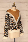 Chatham Leopard Knit Sweater | Tricot | La Petite Garçonne side view
