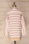 Chavaes Pink Lilac Striped Button-Up Shirt | La Petite Garçonne 5