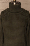 Chernivtsi Olive Green Oversized Knit Sweater | La Petite Garçonne 3