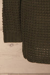 Chernivtsi Olive Green Oversized Knit Sweater | La Petite Garçonne 8