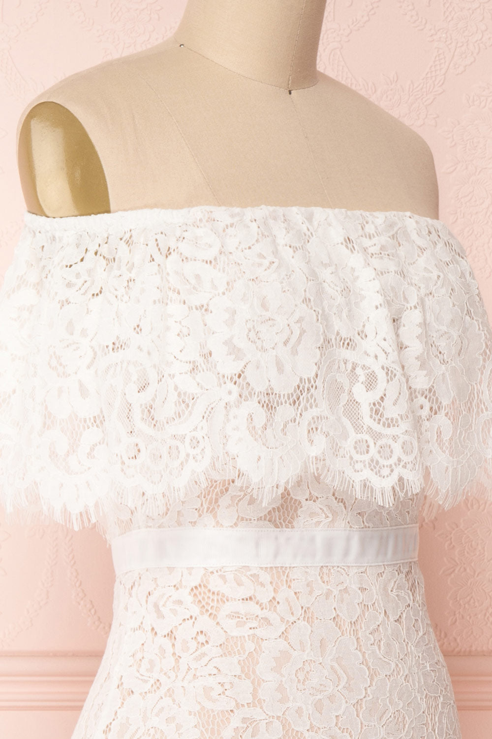 Chikugo | White Lace Dress