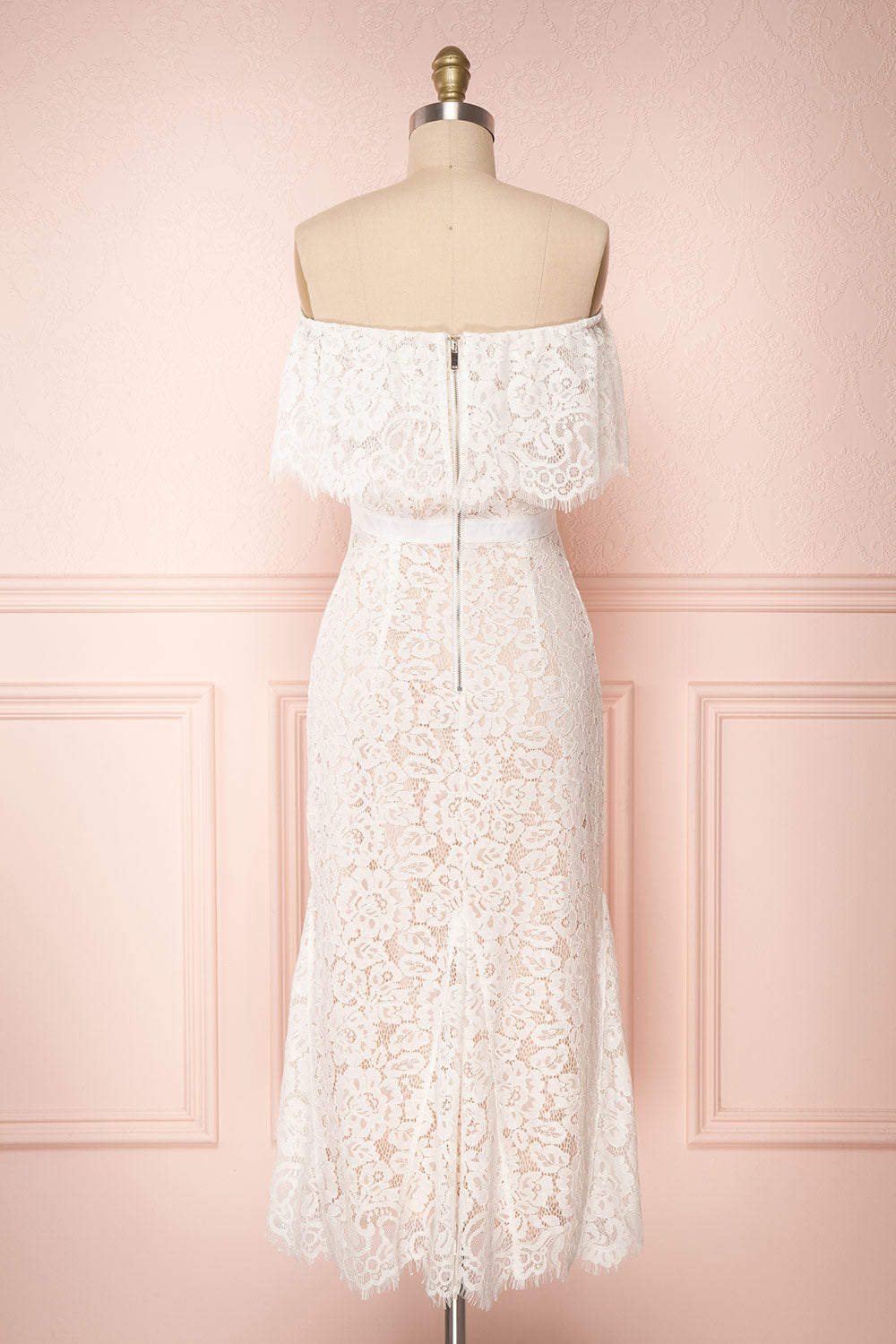 Chikugo | White Lace Dress