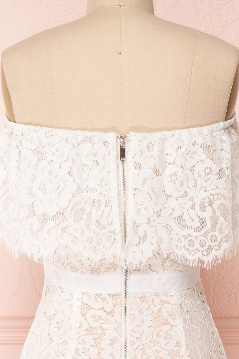 Chikugo | White Lace Dress