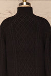 Chimay Anis Black Knit Sweater  | BACK CLOSE UP  | La Petite Garçonne