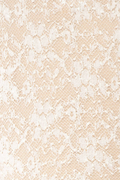 Christy Ivory Transparent Lace Crop Top | Boutique 1861 7