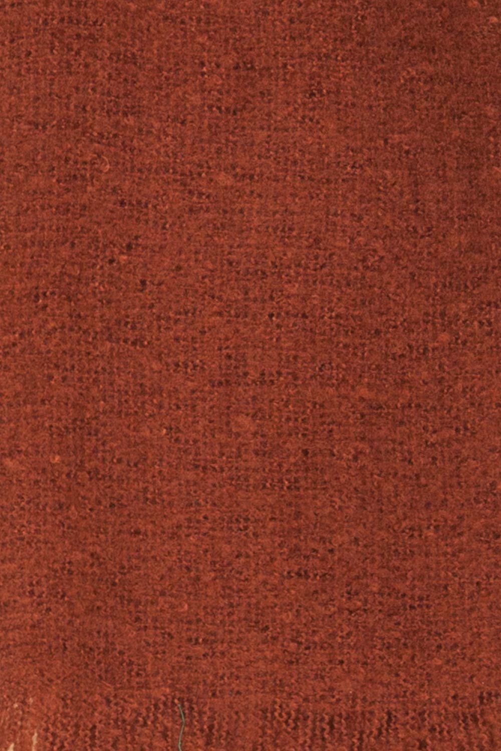 Combat Argile Brown Large Fuzzy Scarf  | TEXTURE DETAIL | La Petite Garçonne