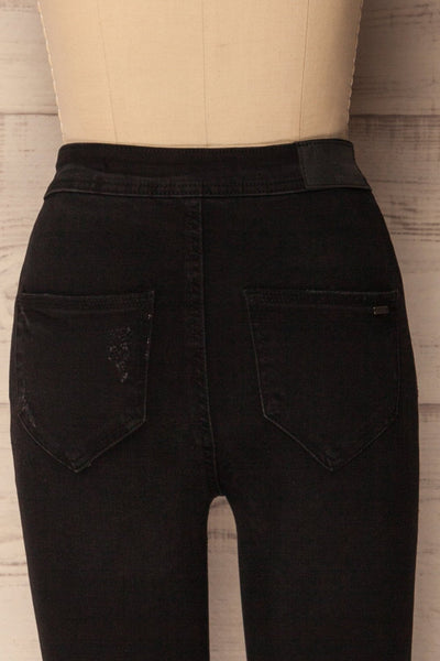 Craigie Black High Waisted Skinny Jeans | La Petite Garçonne 6