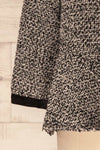 Cugnon Black & White Tweed Flare Top | La Petite Garçonne 7