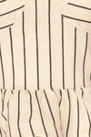 Daarud White & Black Striped Peplum Camisole | La Petite Garçonne 8