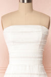 Damballa Mermaid Lace Bustier Bridal Dress front close up | Boudoir 1861