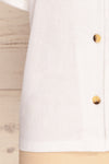Damsgaard Cloud White Short Sleeved Shirt | La Petite Garçonne 8