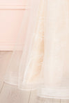 Darana White Embroidered Bustier Bridal Dress | Boudoir 1861 bottom