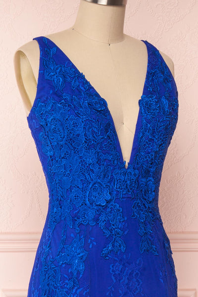 De Bourgh Ocean | Blue Mermaid Gown